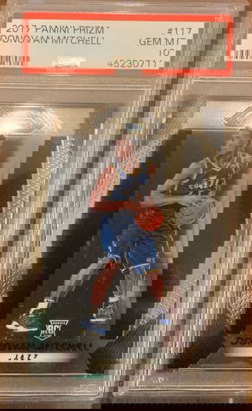 Donovan Mitchell PSA 10 Prizm