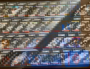 Complete graded set 2003 Upper Deck New York Yankees 100th anniversary set 