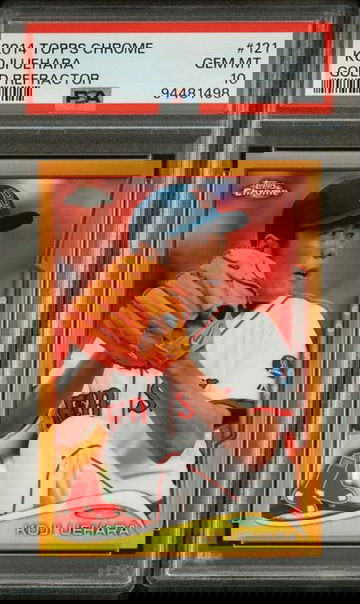 2014 Topps Chrome #121 Koji Uehara Gold Refractor /50 PSA 10 POP 1 SSP