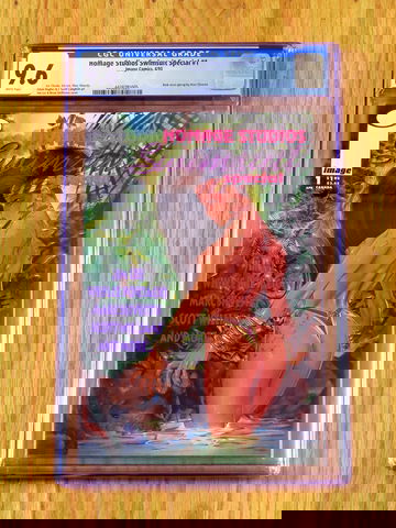 HOMAGE STUDIOS SWIMSUIT SPECIAL #1 CGC 9.6 NM+ WP 1993 Jim Lee J Scott Campbell