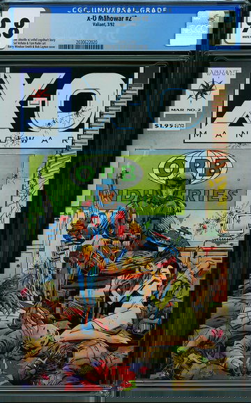 X-O MANOWAR #2, CGC 9.8 NM/MT -- HIGHEST GRADED