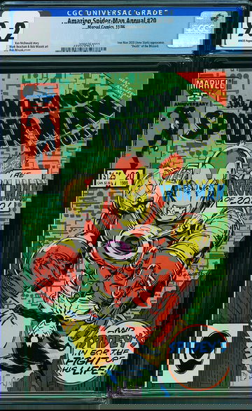 AMAZING SPIDER-MAN ANNUAL #20, CGC 9.2 NM-