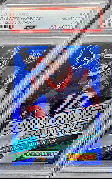 2013 DeAndre Hopkins Panini Building Blocks #2 PSA 10 GEM MT