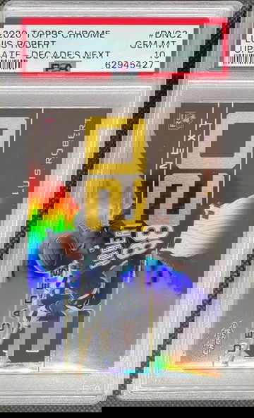 PSA 10 2020 Topps Chrome Update Luis Robert Decade’s Next #DNC2 RC