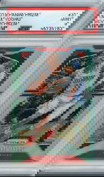 Trae Young 2019 Prizm Silver PSA 9 NEP