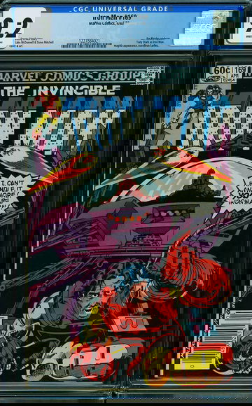 IRON MAN #169, CGC 9.2 NM-