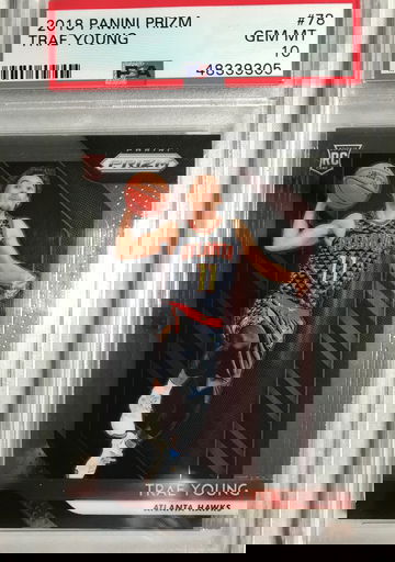 2018 Prizm PSA 10 Trae Young