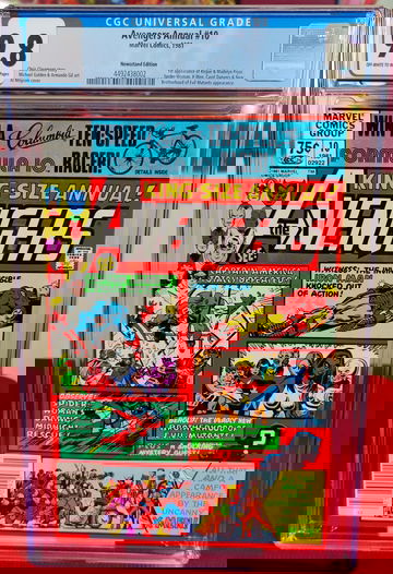 Avengers Annual #10 - CGC 9.8 - Newsstand - 1st Appearance of Rogue and Madelyn Pryor