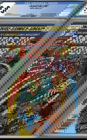 FANTASTIC FOUR #186 CGC 9.8 1st appearance SALEM'S SEVEN Bronze Age MARVEL 1977