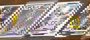 LeBron James 3 Card Lot
