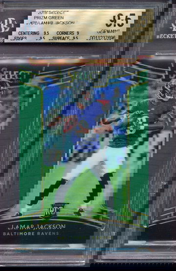 Lamar Jackson #d to /5 - Population 1 