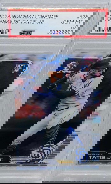 2019 Bowman #26 Fernando Tatis Jr RC PSA 10 