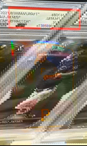 Paul Skenes 2013 Bowman Draft Refractor PSA 10