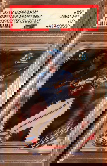 2019 1st Bowman Chrome Orelvis Martinez PSA 10 Gem Mint