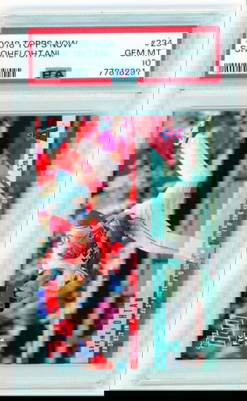 2018 Topps Now #234 Shohei Ohtani PSA 10 GEM MINT!