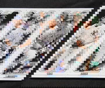 Yankees triple 2022 topps
