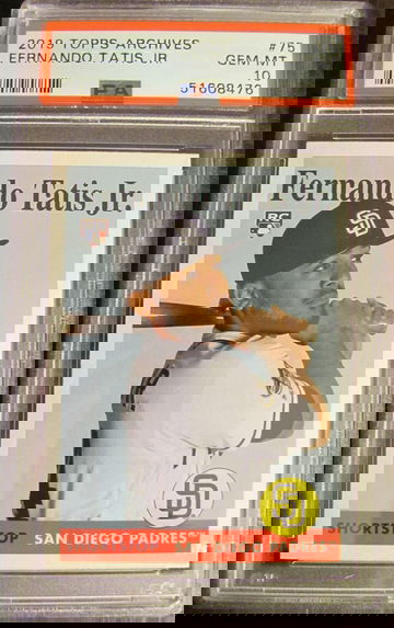 2019 Topps Archives Fernando Tatis Jr. PSA 10 Gem-Mint