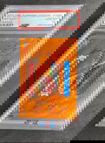 2021 GPK Sapphire Edition Dry Guy Orange 16/25 PSA 10