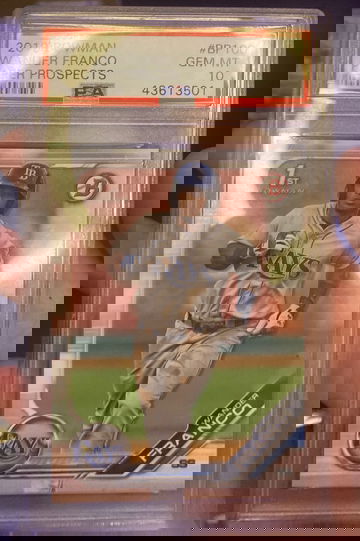 2019 1st Bowman Wander Franco Paper Prospects PSA 10