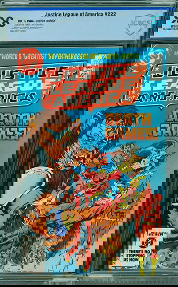 JUSTICE LEAGUE OF AMERICA #222, CBCS 9.8 NM/MT