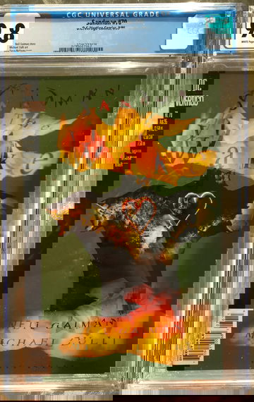 Sandman #70 (1995) CGC 9.8 -- White pages; Dave McKean cover; Neil Gaiman