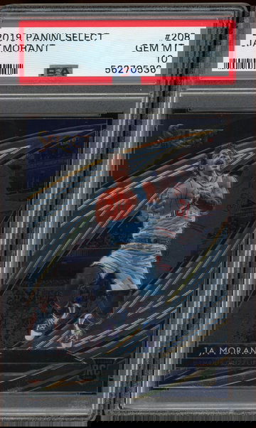 Ja Morant PSA 10 Select Courtside Rookie Low Pop