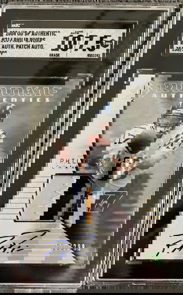 2004 Upper Deck SP Authentic Philip Rivers RPA /299 SGC 7.5 Auto 10