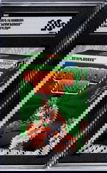 2023-24 Donruss #11 Devin Booker Crunch Time SGC 10