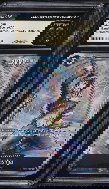 2024 One Piece Bandai Games Fest '23 Tashigi #ST06-006 CGC 10 PRISTINE