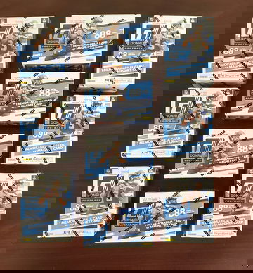 2020 NFL Donruss blaster box lot of 10 sealed