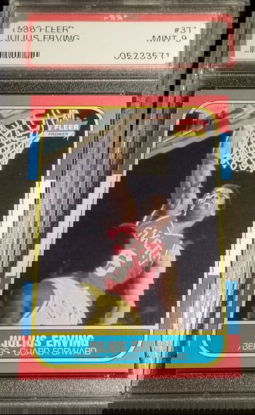 1986 Fleer Julius Erving