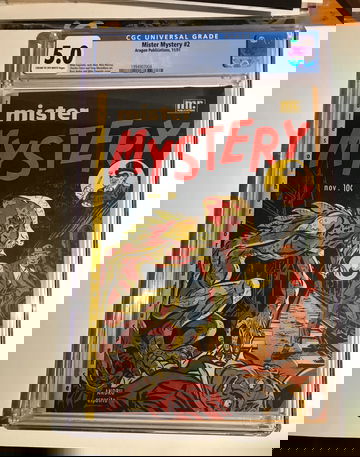 Mister Mystery #2 -CGC 5.0 CR/OW Pages