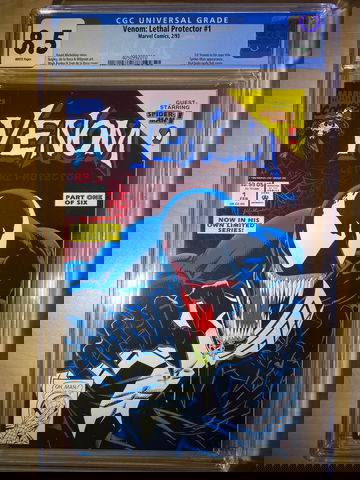 Venom Lethal Protector #1 (1993 Marvel Comics CGC 8.5