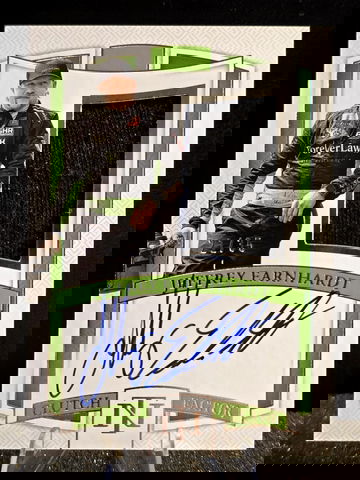 2025 National Treasures Racing  Jeffrey Earnhardt  Race Worn Patch Auto  /35 