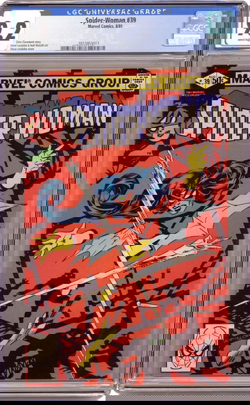 Spider Woman #39 CGC 9.2 White Pages (Marvel, 1981)