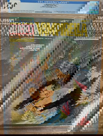 1973 Warren Magazine Vampirella #22 CGC 7.0 First Ever Color in a Warren Mag.