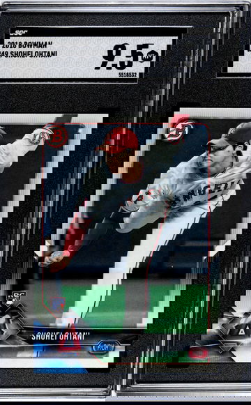 2018 Bowman Shohei Ohtani #49 SGC 9.5