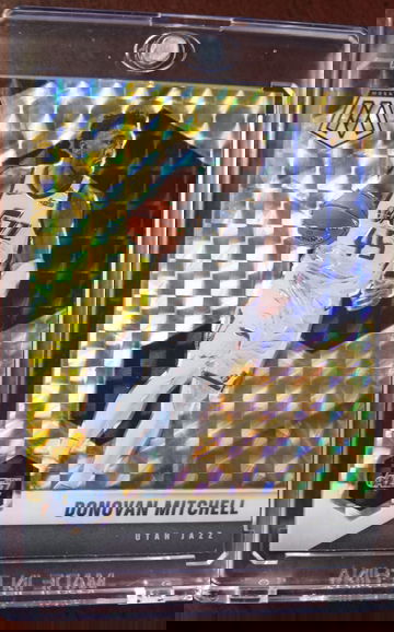 Donovan Mitchell reactive yellow prizm