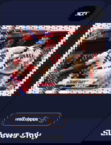 2021 Topps WAX "Elbows Only" Mike Trout Justin Upton EPIC EXCLUSIVE Mike Trout Jersey Number Mint #27