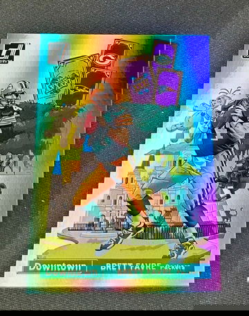 2020 Brett Favre Panini Donruss Downtown Holo Super Bowl #D-BF SP Downtown!