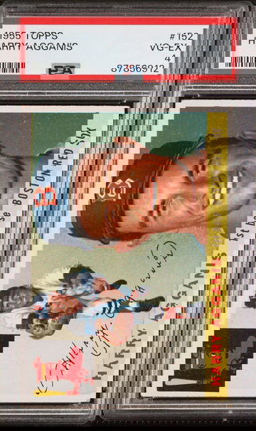 1955 Topps Harry Agganis #152 PSA 4