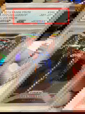 Zion Williamson 19-20 Prizm Silver Rookie 