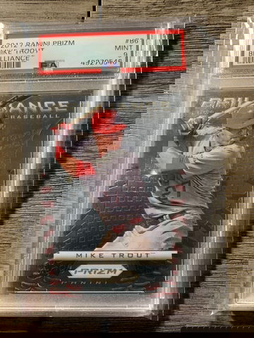 2012 Panini Prizm “Brilliance” Mike Trout PSA 10