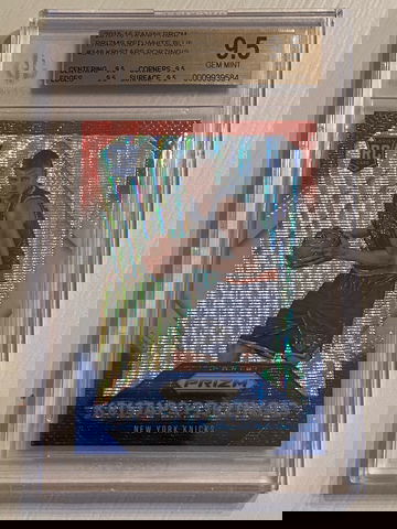 2015-16 Prizm Red White Blue Kristaps Porzingis