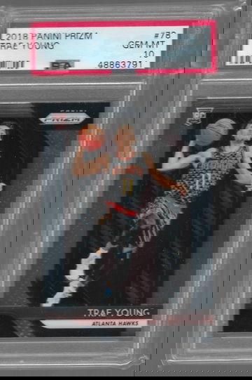 2018 Panini Prizm #78 Panini Prizm Trae Young PSA 10 Mint