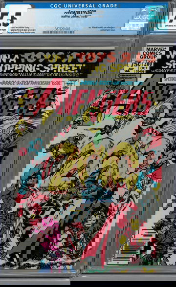 Avengers #200 CGC 7.5 Off-White to White Pages