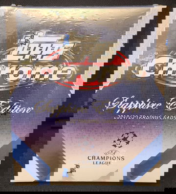 2019-2020 Topps Chrome UEFA Sapphire
