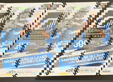 (2) 2020 DONRUSS FOOTBALL BLASTERS