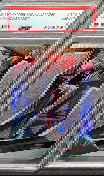 2019 Panini Revolution Luka Samanic #118 RC PSA 9