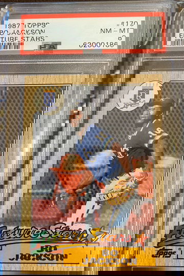 1987 Topps Bo Jackson RC #170 Future Stars